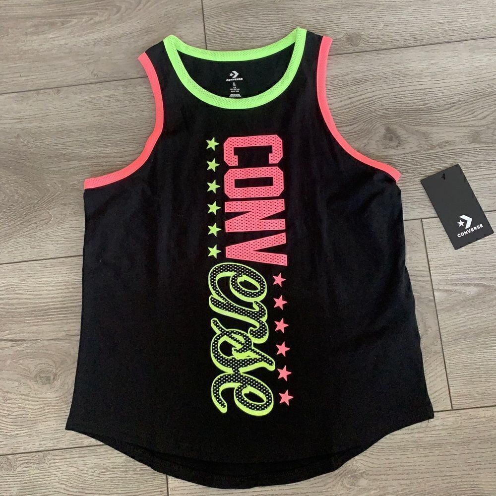 Converse girls L tank top very beautiful and perfect for summer